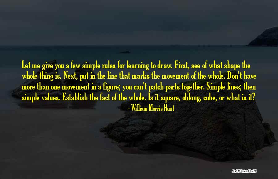 William Morris Hunt Quotes 1640642