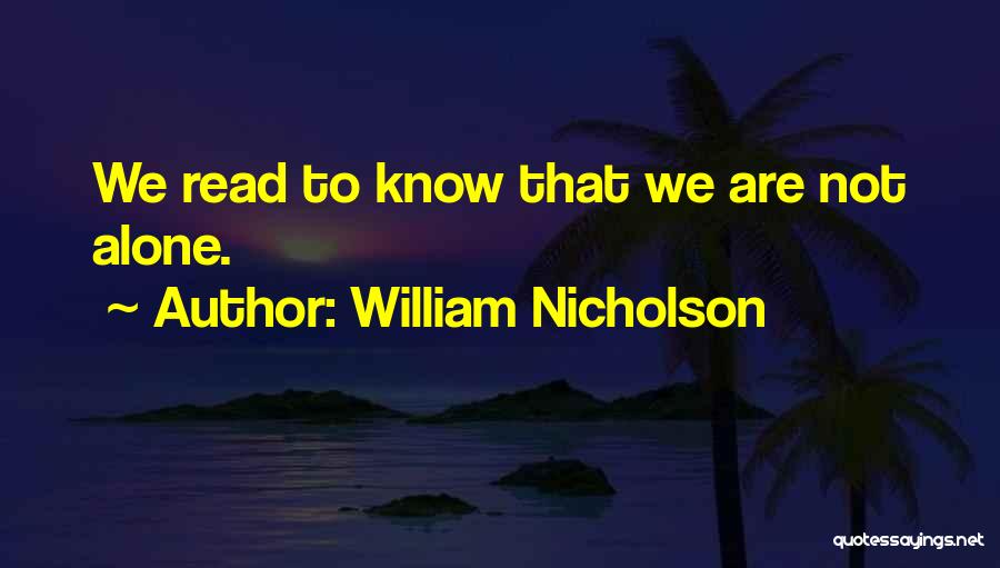 William Nicholson Quotes 1695167