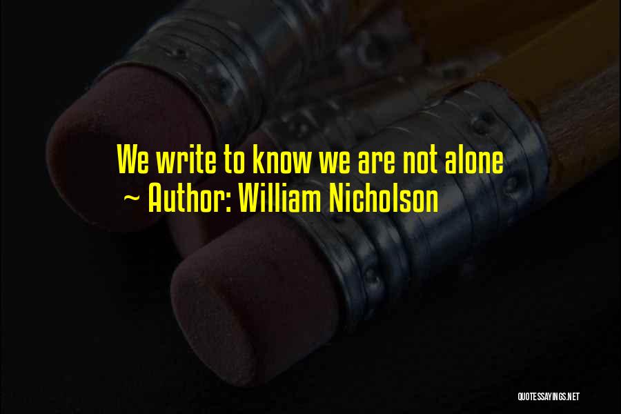 William Nicholson Quotes 394931