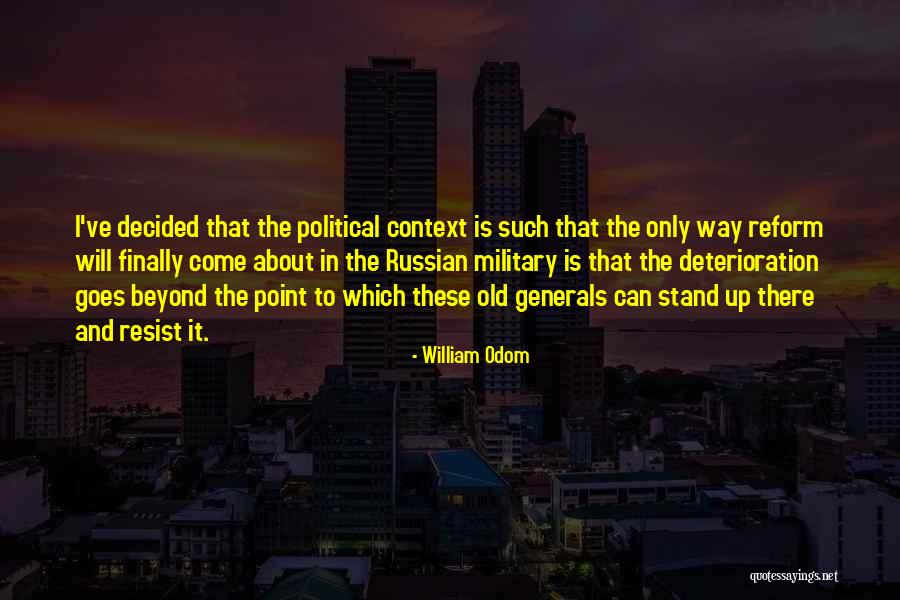 William Odom Quotes 1630853