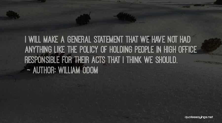 William Odom Quotes 987212