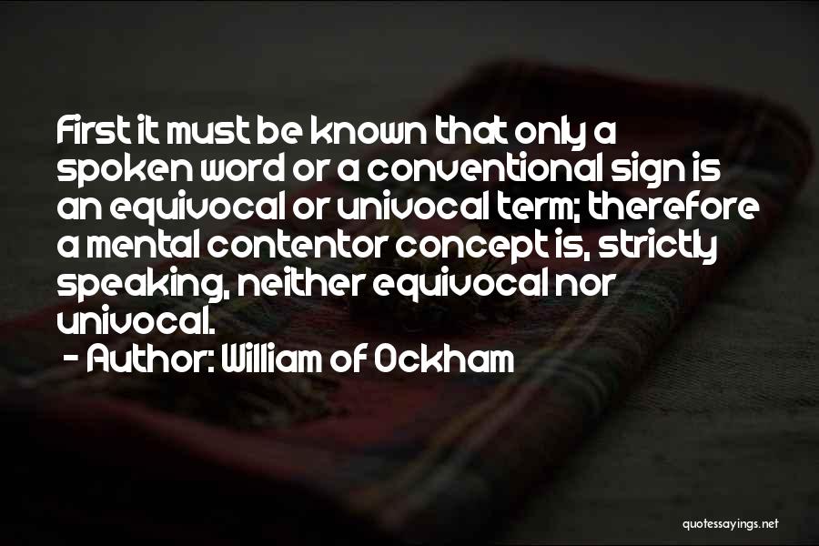 William Of Ockham Quotes 1183864