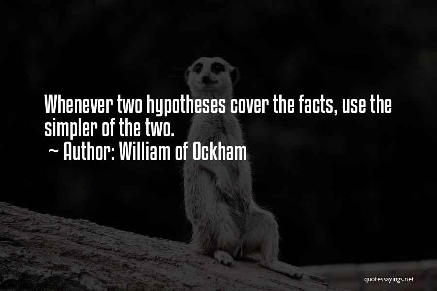 William Of Ockham Quotes 2037024
