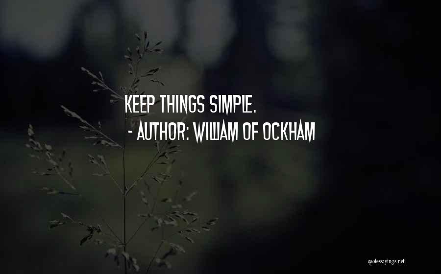 William Of Ockham Quotes 2265982
