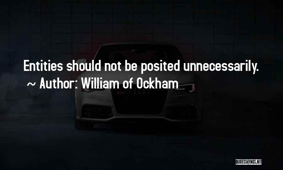 William Of Ockham Quotes 677488