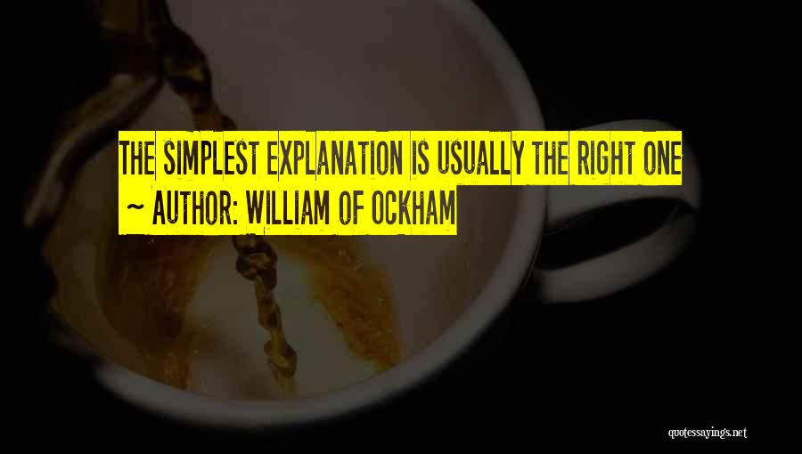 William Of Ockham Quotes 821503