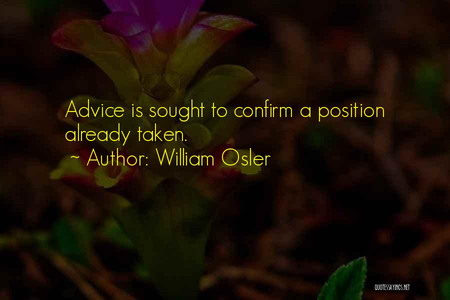 William Osler Quotes 807488