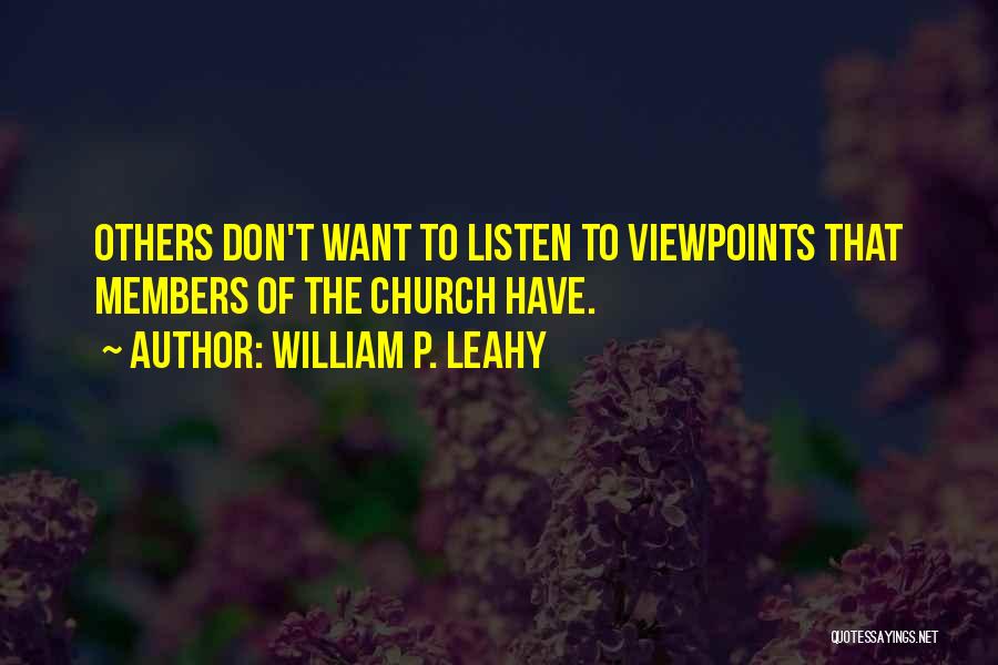 William P. Leahy Quotes 2045016