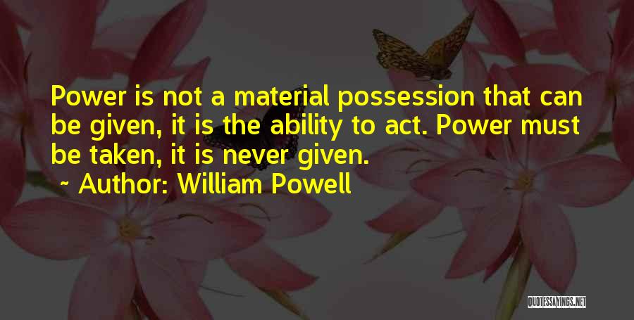 William Powell Quotes 1702068