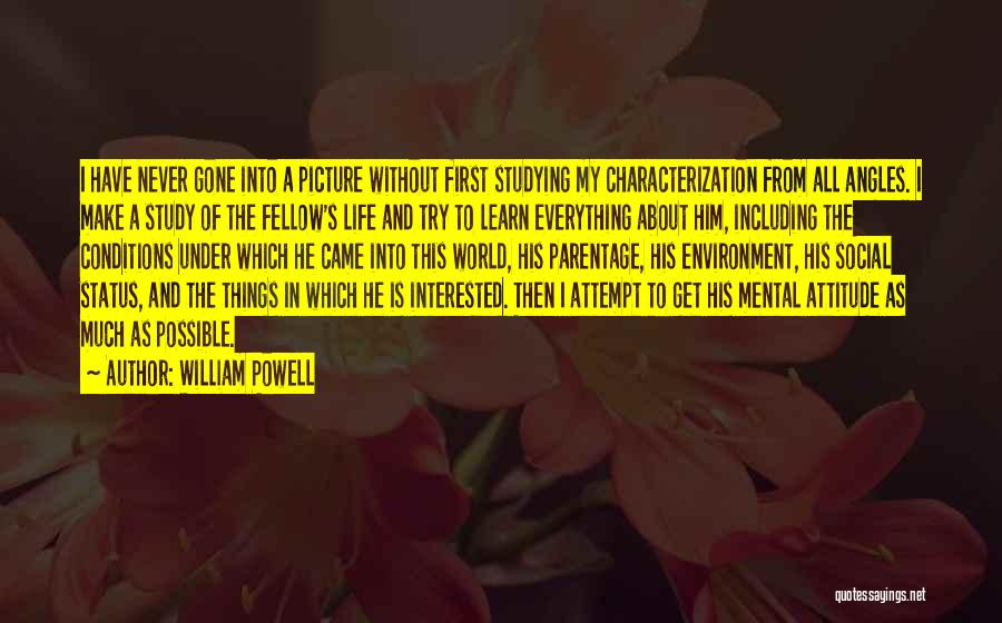 William Powell Quotes 84058