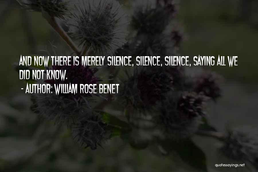 William Rose Benet Quotes 2057608