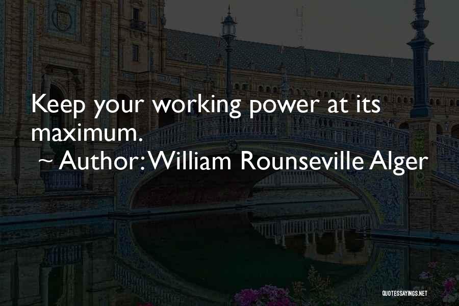 William Rounseville Alger Quotes 2217594