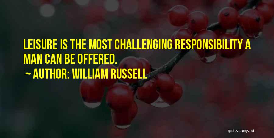 William Russell Quotes 911067