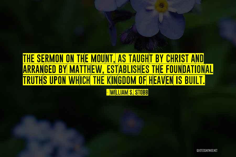 William S. Stobb Quotes 1228851