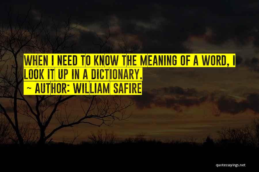 William Safire Quotes 1325676