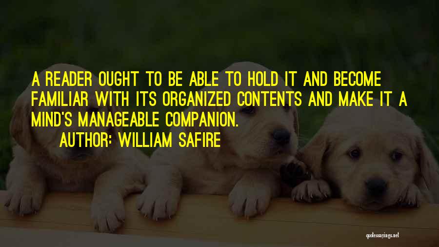 William Safire Quotes 420516