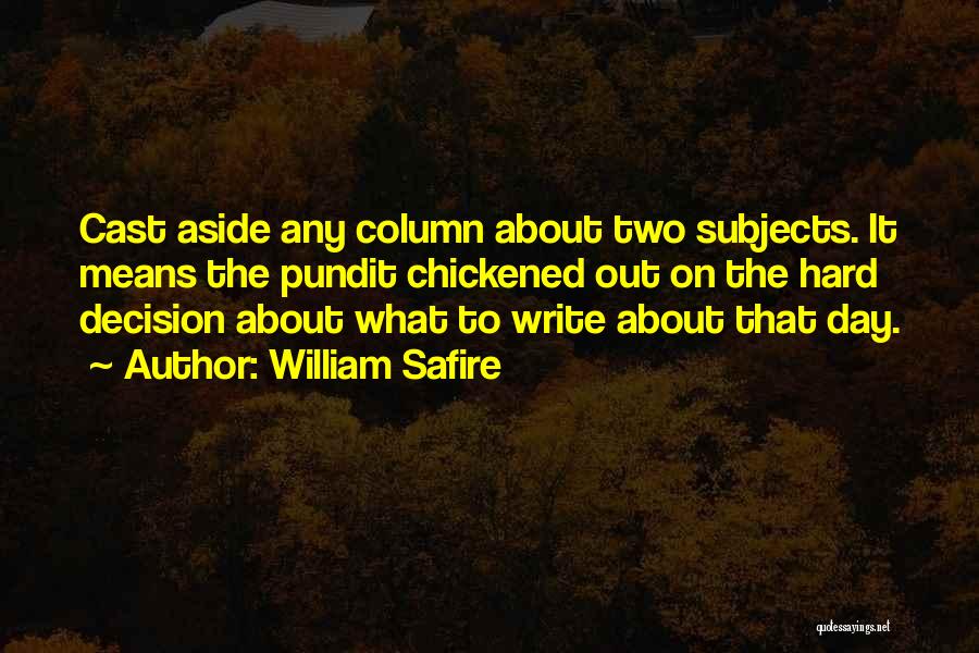William Safire Quotes 730696