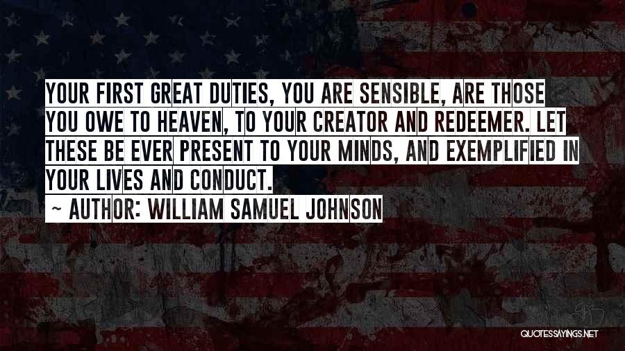 William Samuel Johnson Quotes 1306099