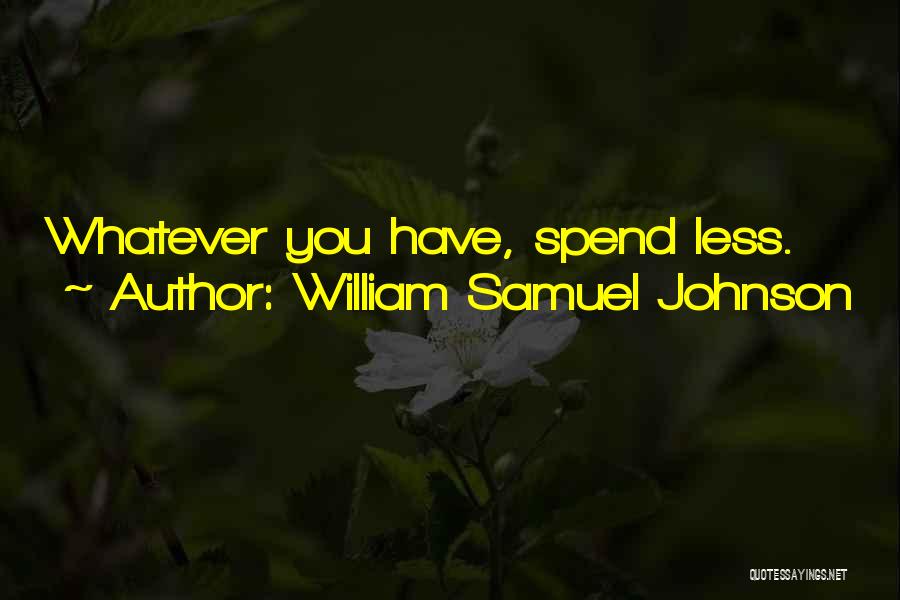William Samuel Johnson Quotes 1493848