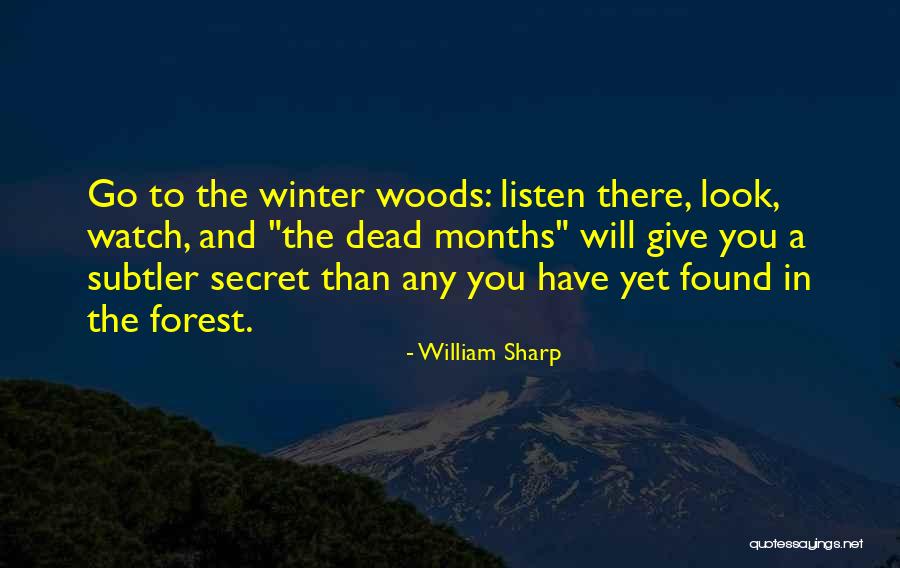 William Sharp Quotes 1085996