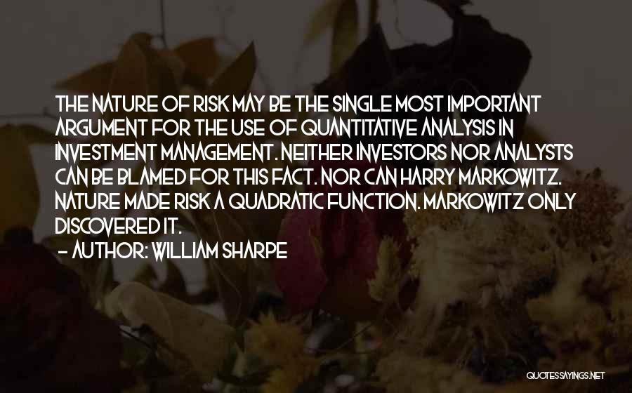 William Sharpe Quotes 1076840