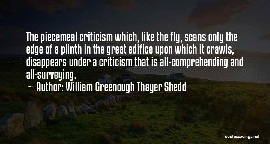 William Shedd Quotes By William Greenough Thayer Shedd