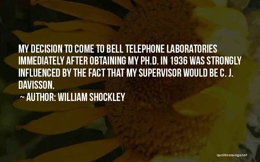 William Shockley Quotes 1510202