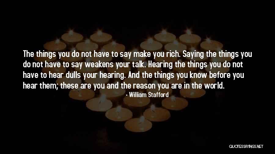 William Stafford Quotes 1597197