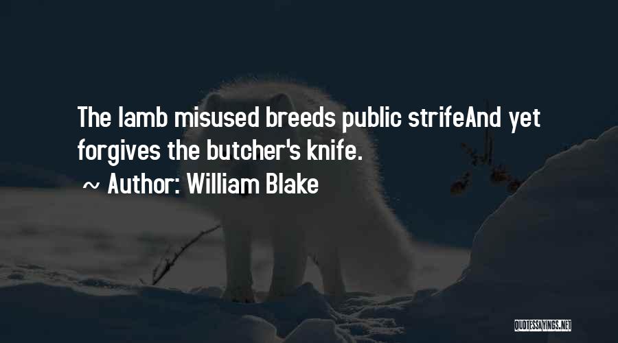 William Strife Quotes By William Blake