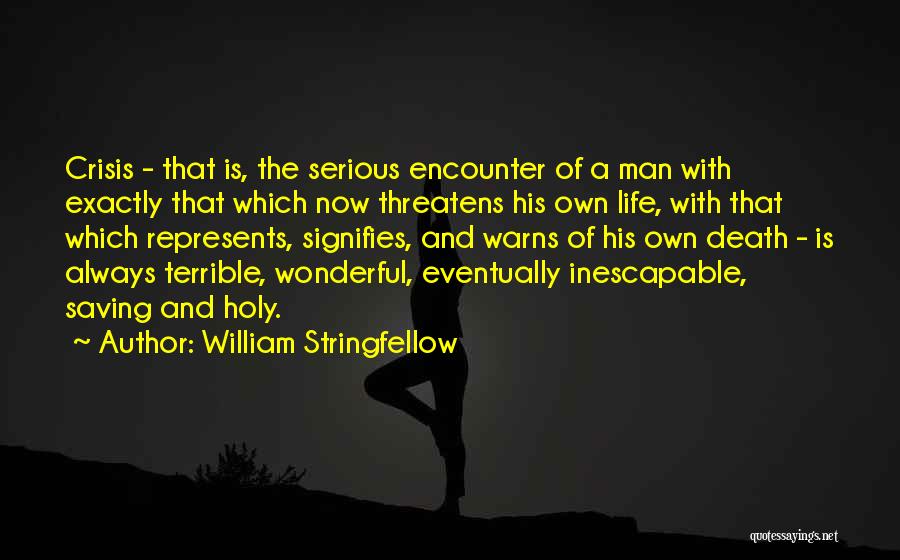 William Stringfellow Quotes 1080831