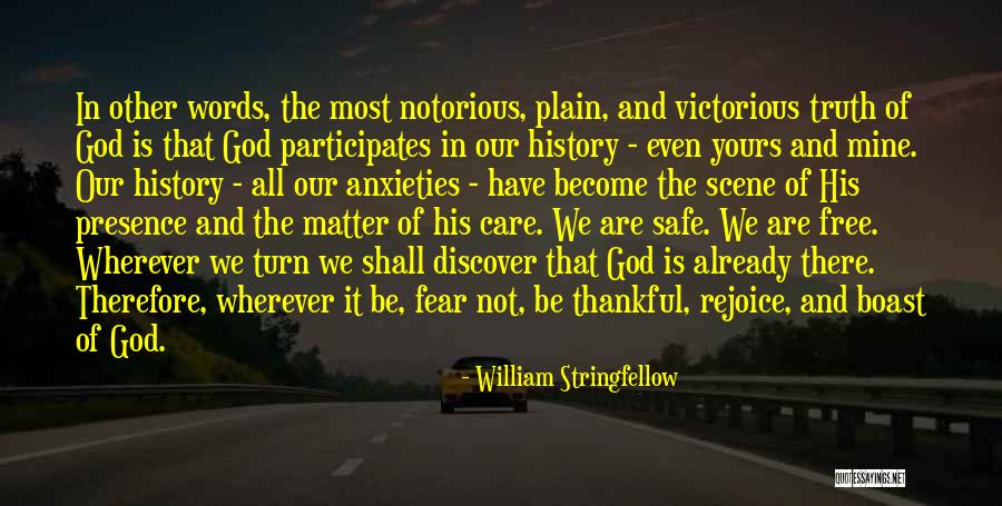 William Stringfellow Quotes 1192573