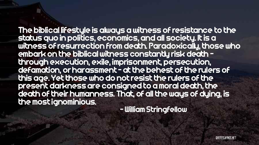 William Stringfellow Quotes 1713240