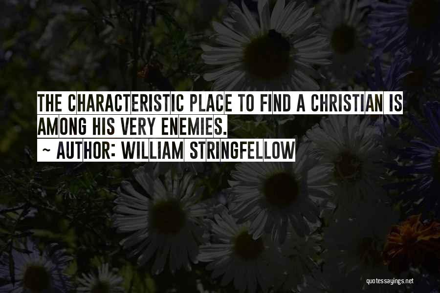 William Stringfellow Quotes 491216
