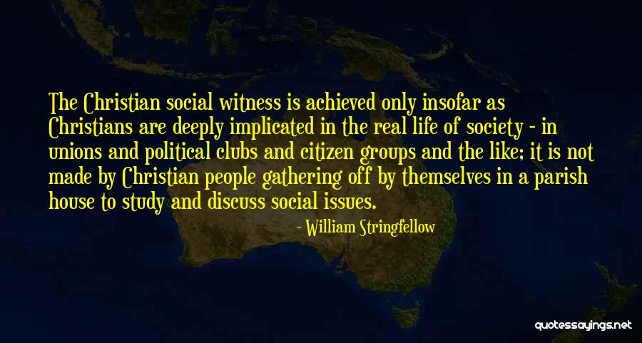 William Stringfellow Quotes 523511