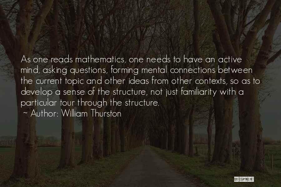 William Thurston Quotes 167930