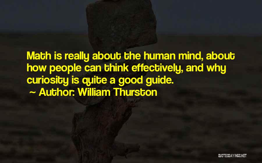 William Thurston Quotes 2079347