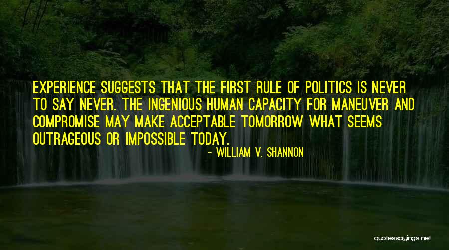 William V. Shannon Quotes 2145078