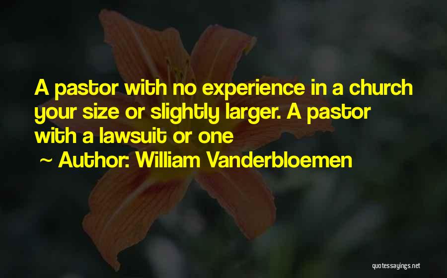 William Vanderbloemen Quotes 1320894