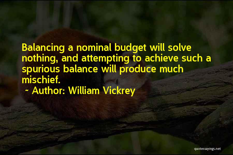 William Vickrey Quotes 2238634