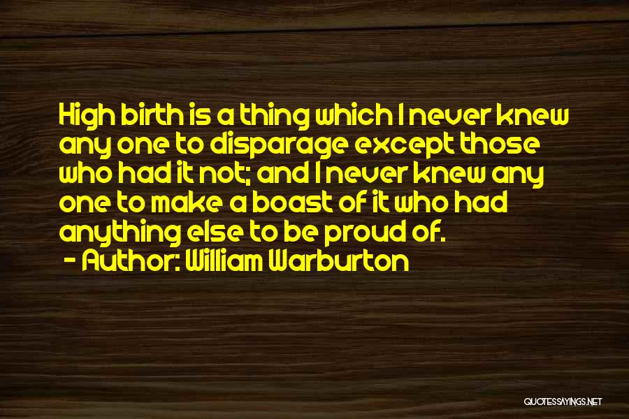 William Warburton Quotes 549569