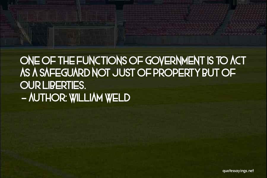 William Weld Quotes 336263