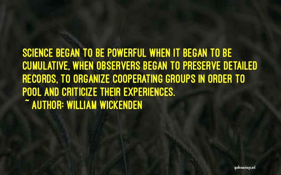 William Wickenden Quotes 731745
