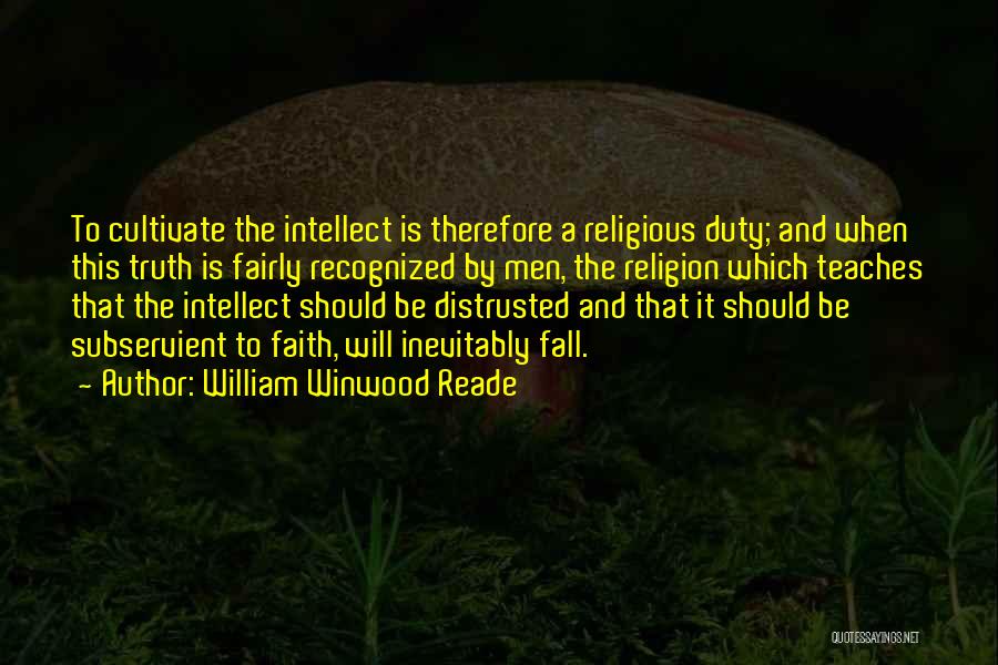 William Winwood Reade Quotes 1764930
