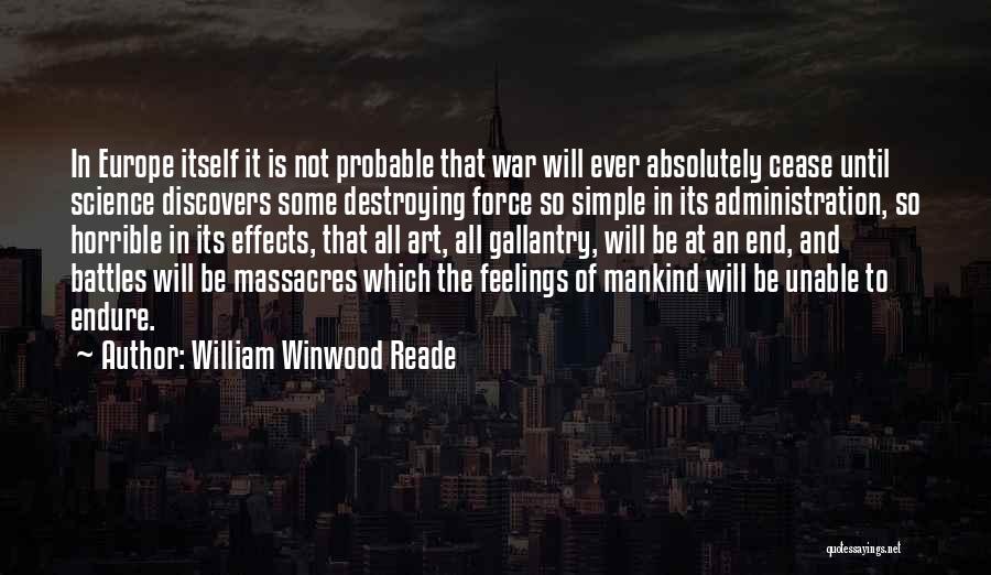 William Winwood Reade Quotes 1952117