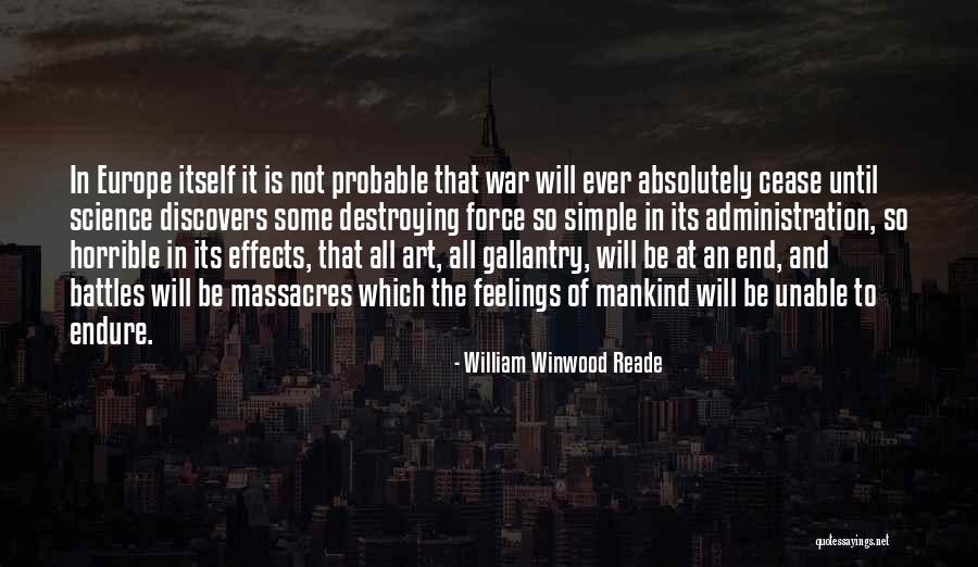 William Winwood Reade Quotes 1952117