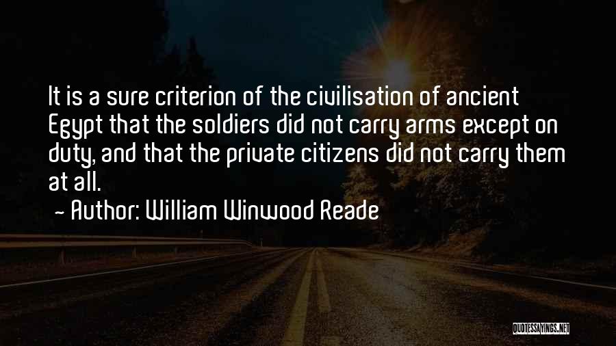 William Winwood Reade Quotes 642587