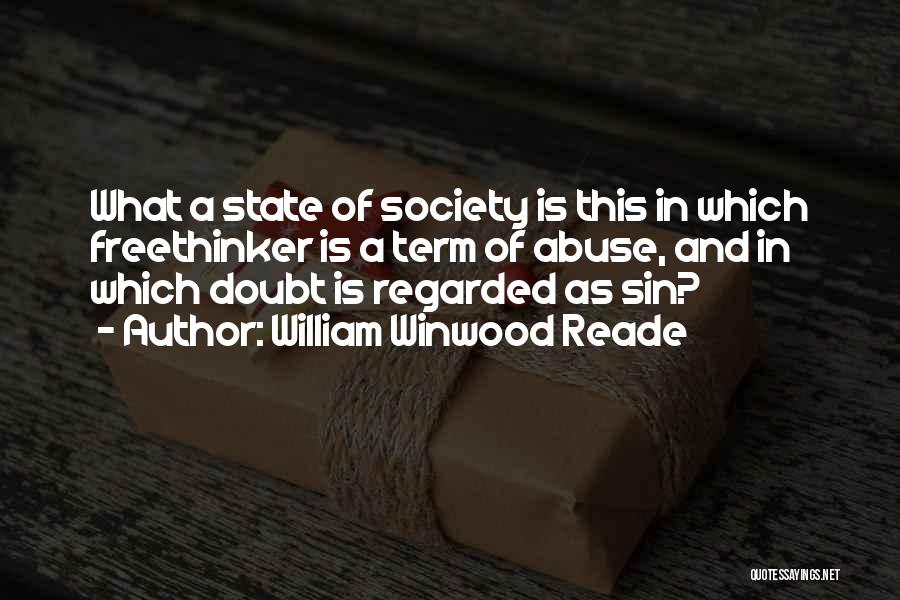 William Winwood Reade Quotes 753007