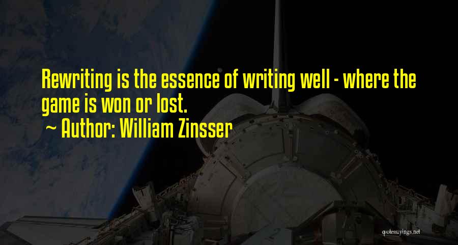 William Zinsser Quotes 1316164