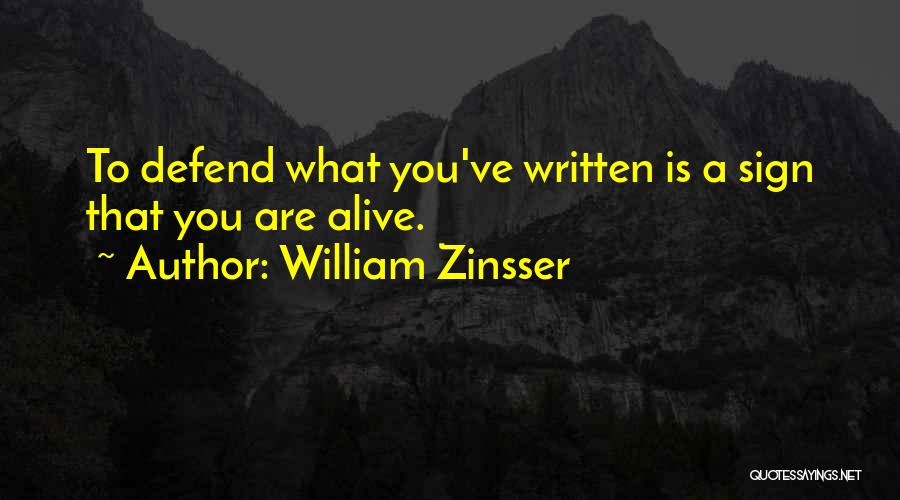 William Zinsser Quotes 770450