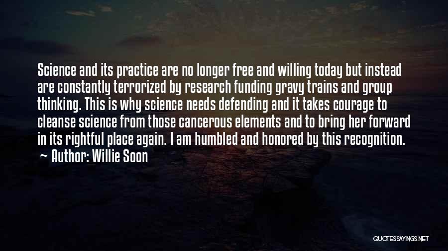 Willie Soon Quotes 197712